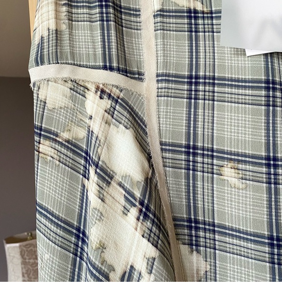 Zara bohemian plaid maxi skirt - Picture 6 of 8